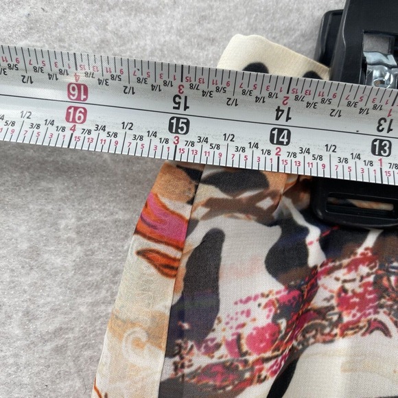 NWT Boston Proper Boho Maxi Skirt Sz 6 Colorful Abstract Flowy Southwestern - Picture 12 of 16